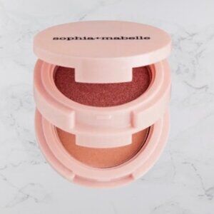 NIB Sophia + Mabelle THE STACK Eyeshadow Duo - Berry Spritz